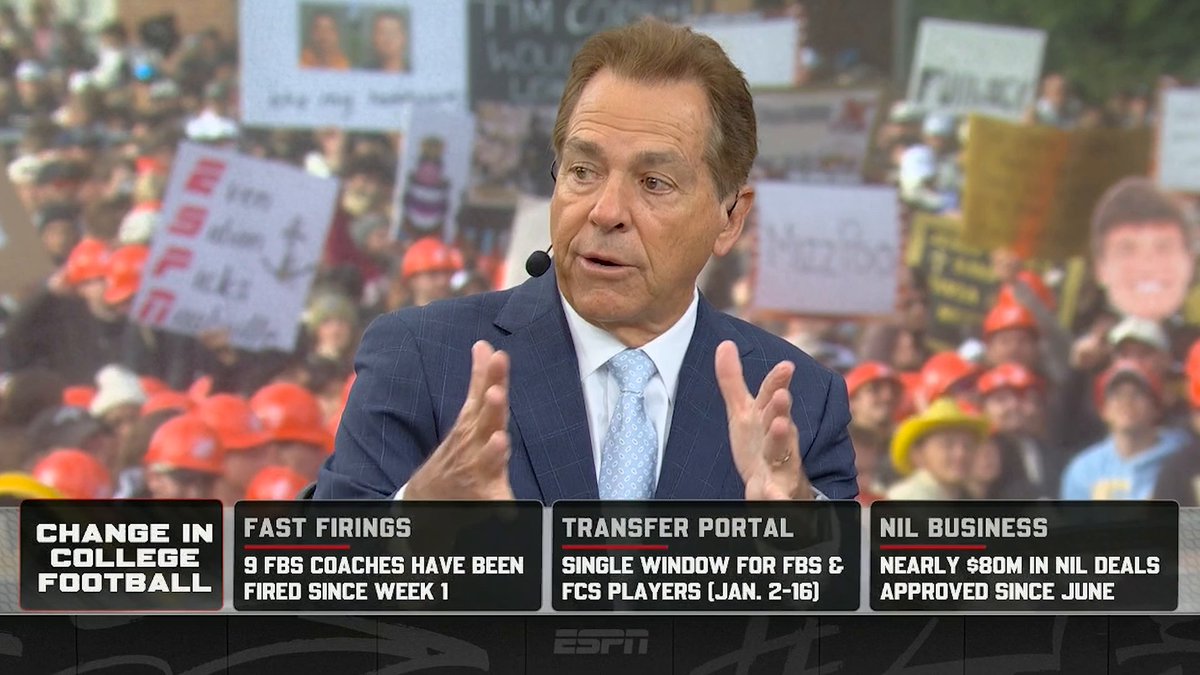 This is the best take when it comes to the state of NIL in College Football How many times does Saban have to be right before we just make him the head of the NCAA?