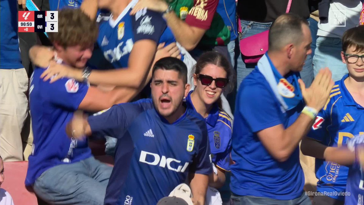 Iban ganando en el 58'... Perdían en el 90'+8'... PERO EL REAL OVIEDO Y SUS JUGADORES NUNCA SE RINDEN 🤯🔥 #LALIGAenDAZN ⚽