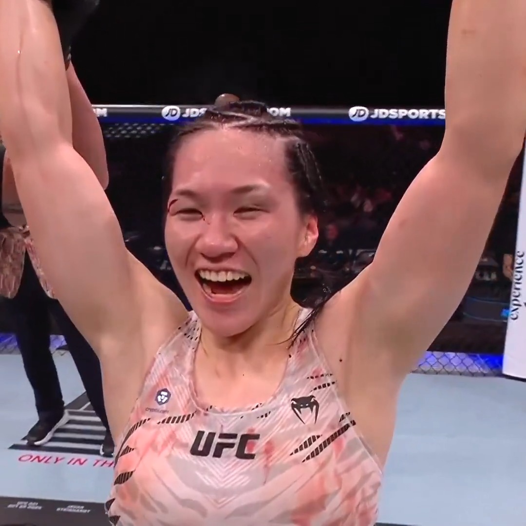 魅津希がジャケリニ・アモリンに3-0の判定勝ち! #UFC321