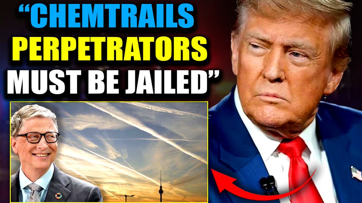 Trump Warns Bill Gates His ‘Days Are Numbered’ Following RFK's Chemtrails Intervention The Chemtrails Task Force has just made its biggest breakthrough yet - and it's shaking the White House to its core. President Trump has always stood with Robert F. Kennedy Jr. in the fight against Big Pharma and globalist corruption - but chemtrails were the one issue he never fully accepted. Until now. For the first time, he's been briefed and convinced that the streaks above our skies aren’t harmless condensation trails. They're part of a coordinated operation - a chemical assault on the American people funded by a shadow network tied to the world's most powerful elites.