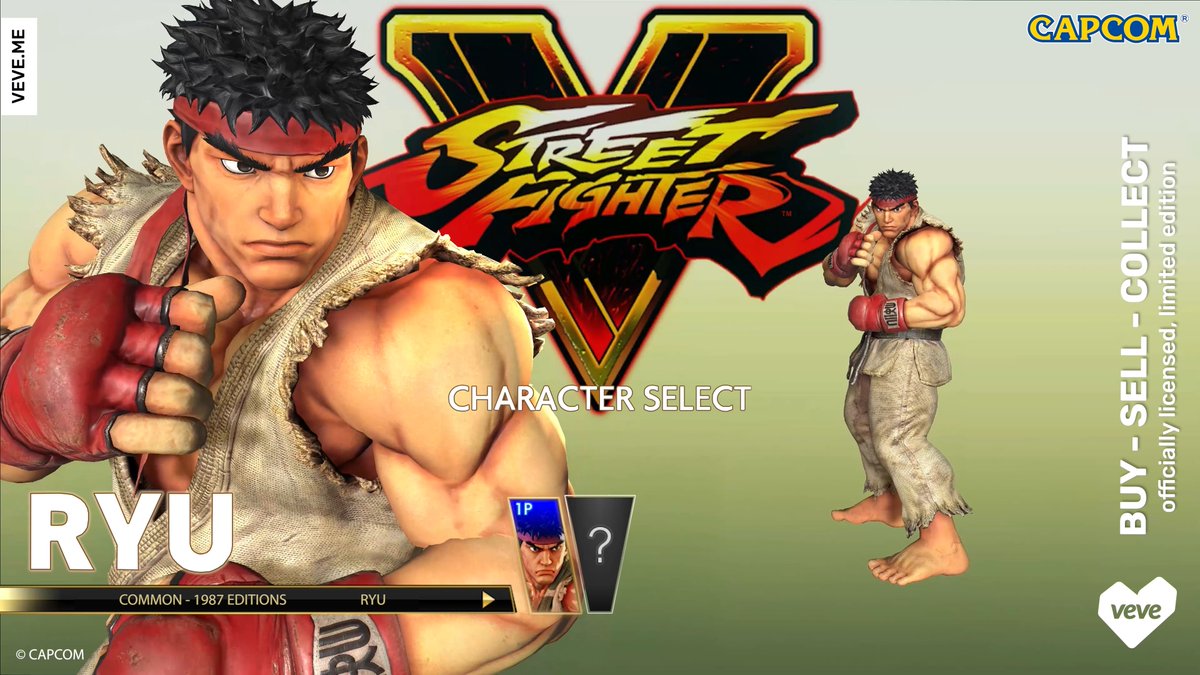 The answer lies in the heart of battle. 🔥 The first-ever Capcom Street Fighter digital collectibles drop Fri, 31 Oct at 8AM PT, only on VeVe! Are you ready to fight? #Capcom #StreetFighter #VeVe Street Fighter 6