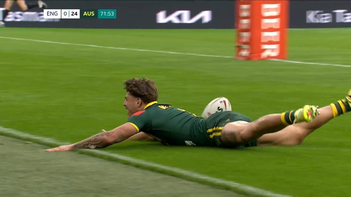 Watch all the highlights as The Kangaroos take on England in Game 1 of The Ashes! 🎥