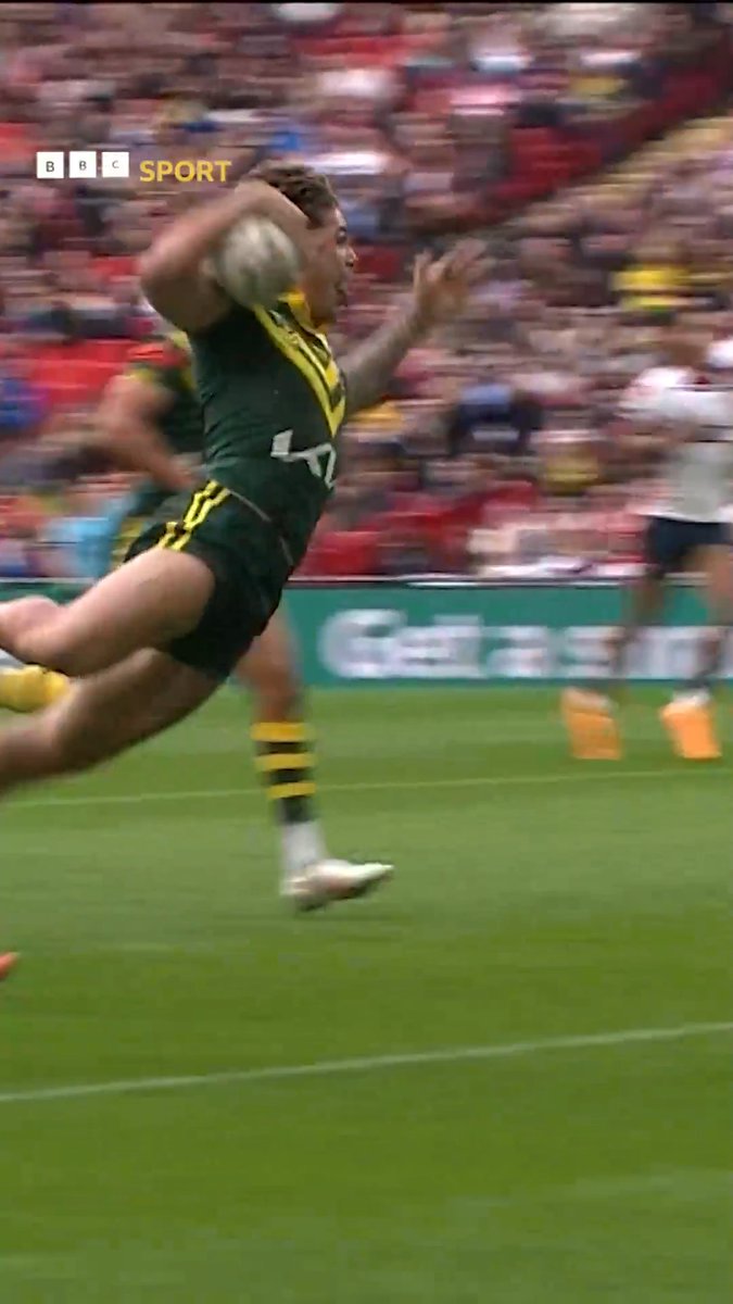 Australia's Reece Walsh lit up the first Rugby League Ashes Test for 22 years 🇦🇺🔥
