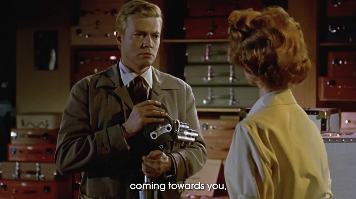 Smile for the camera. 🎥 🔪 Experience the classic slasher Peeping Tom as part of @DeadMeatJames and Chelsea Rebecca 💀🥩's DOUBLE SCREECHER programming on @Moviesphere!