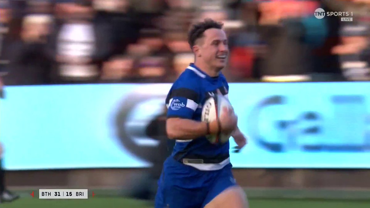 Arundell turns on the afterburners in the 92nd minute! 💨 An intense, fiery derby ends with victory for Bath Rugby 💥