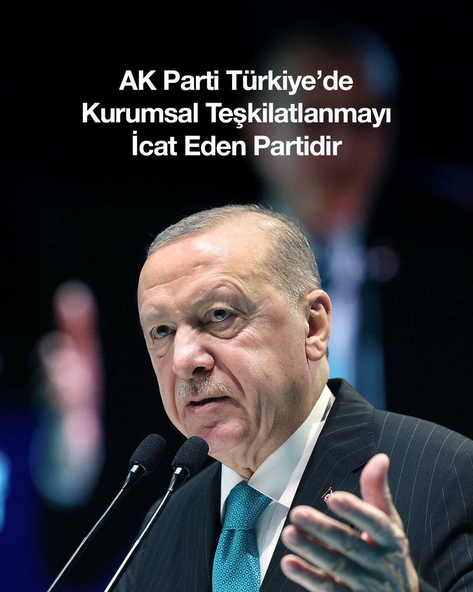 Birlik içinde, beraberlik içinde, kardeşlik hukuku çerçevesinde kendimizi daima yenileyerek, bünyemizi güçlendirerek, varsa hatamız, eksiğimiz, yanlışımız bunları gidererek durmak yok, yola devam diyoruz.
