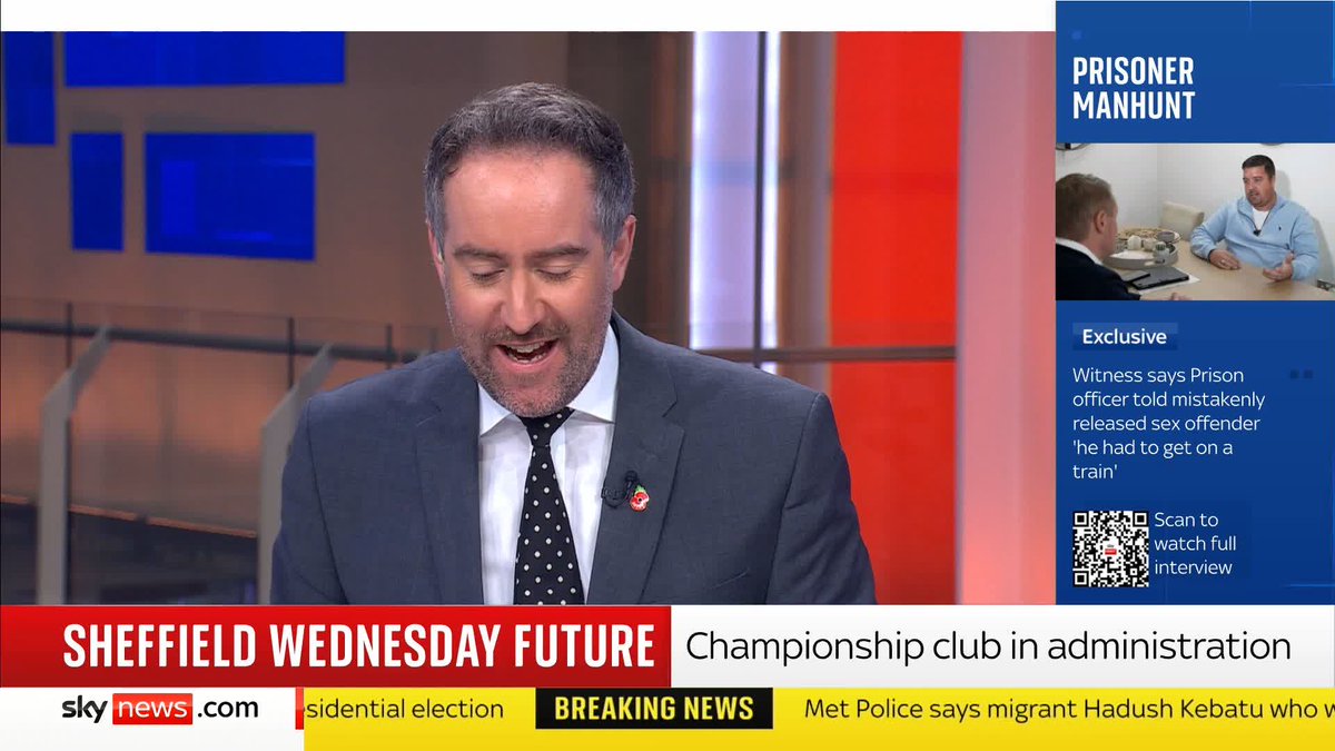Sheffield Wednesday have filed for administration but fans see this as a "fresh start" according to Sky's Shingi Mararike who reports from outside Hillsborough Stadium 📺 Sky 501, Virgin 602, Freeview 233 and YouTube