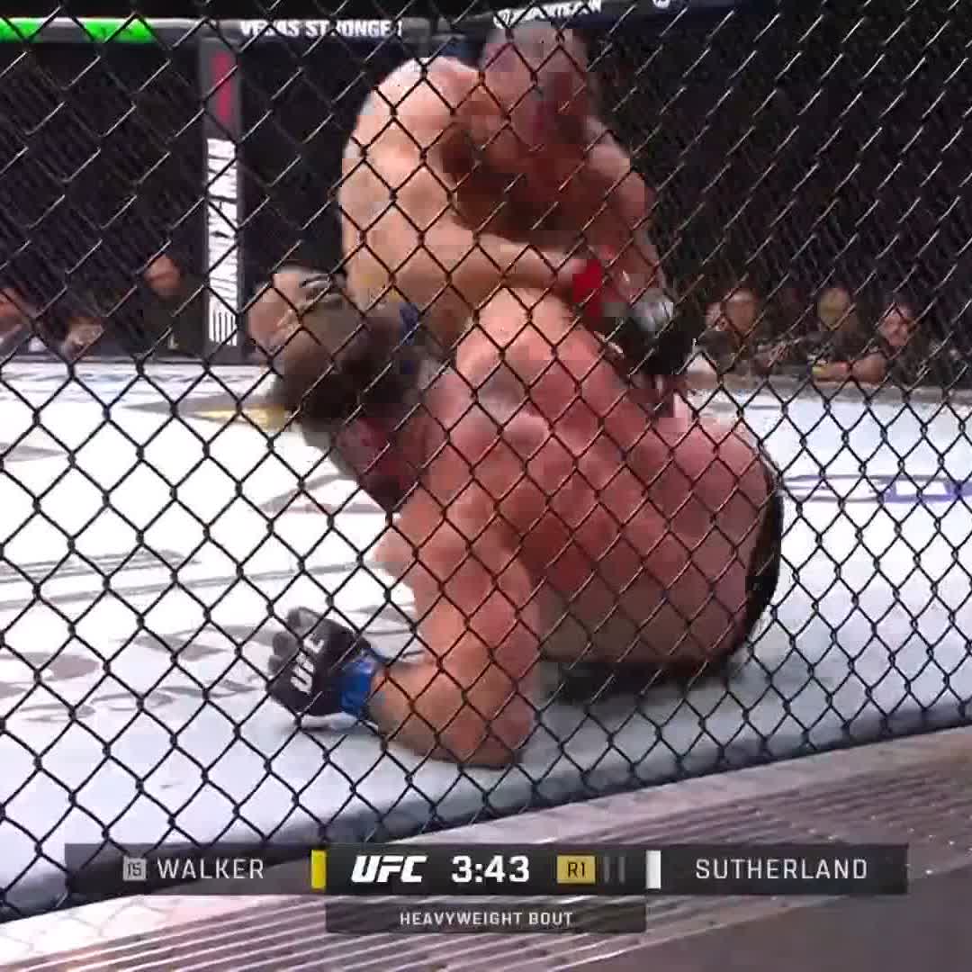 QUATRIÈME HEEL HOOK D’AFFILÉE AU PREMIER ROUND POUR VALTER WALKER 🤯 #UFC321