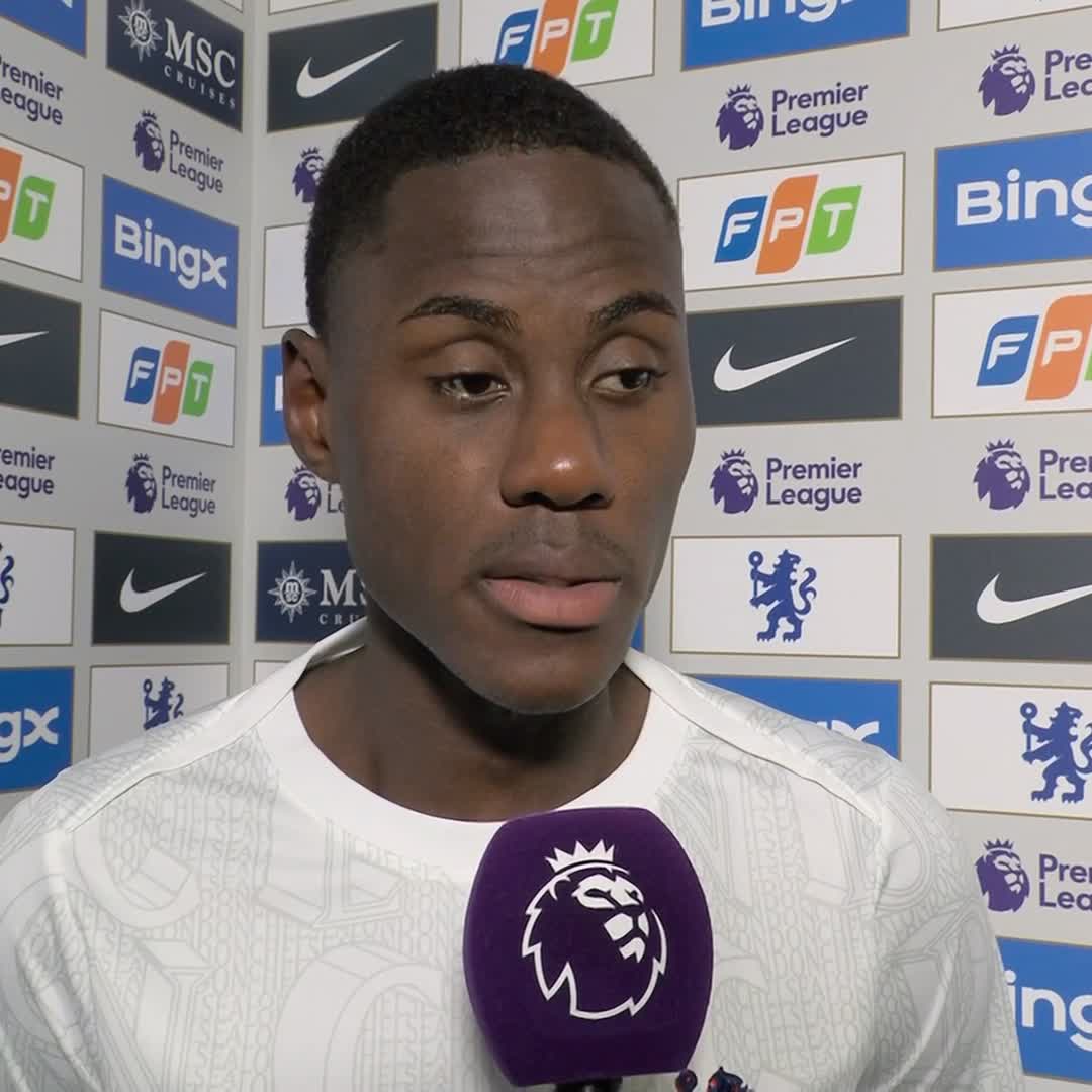 "That's what happens when you switch off at the end" 😅 Trevoh Chalobah reacts to Chelsea's loss against Sunderland at home 🔵