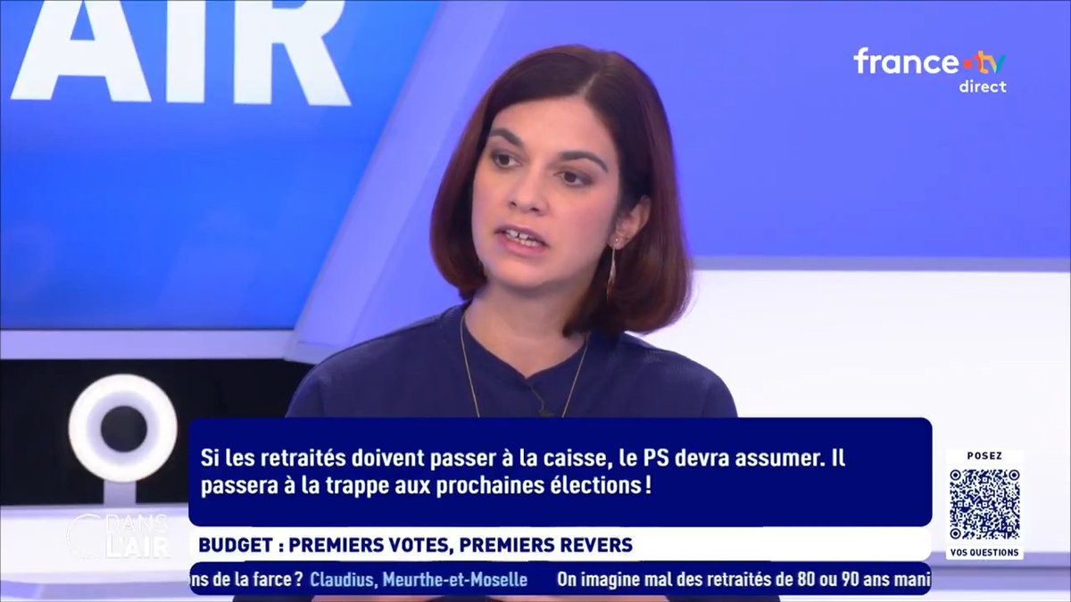 "Les socialistes ont parfaitement conscience de l'écart qui se creuse entre ce qu'ils font à l'Assemblée, et ce que pensent les militants : une partie de la base n'est pas d'accord avec le fait de négocier avec un gouvernement macroniste qui est vu comme le diable." Elisa Bertholomey