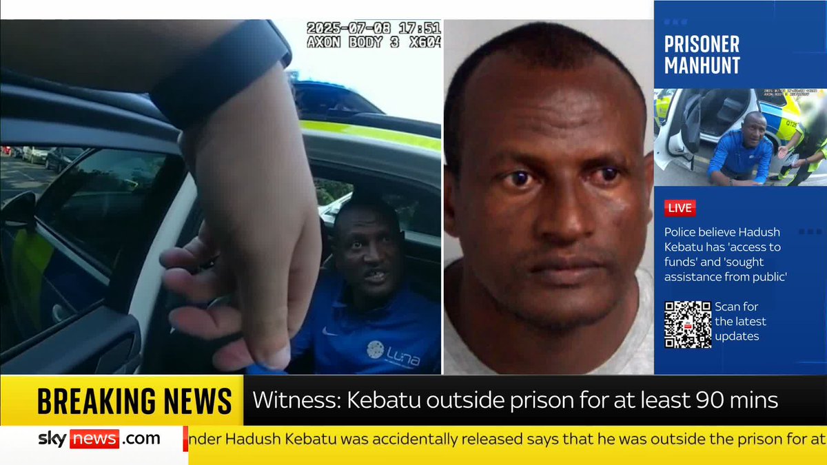 "It should've been clear from Day 1 that he was going to be deported." Former prison governor John Podmore says senior prison service leaders should've taken more interest in Hadush Kebatu to prevent his accidental release. 📺 Sky 501, Virgin 602