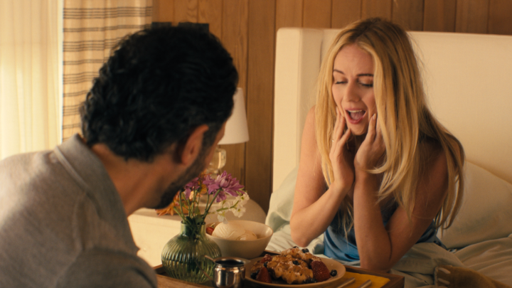 Justine Lupe and Arian Moayed reunite so perfectly on Nobody Wants This.