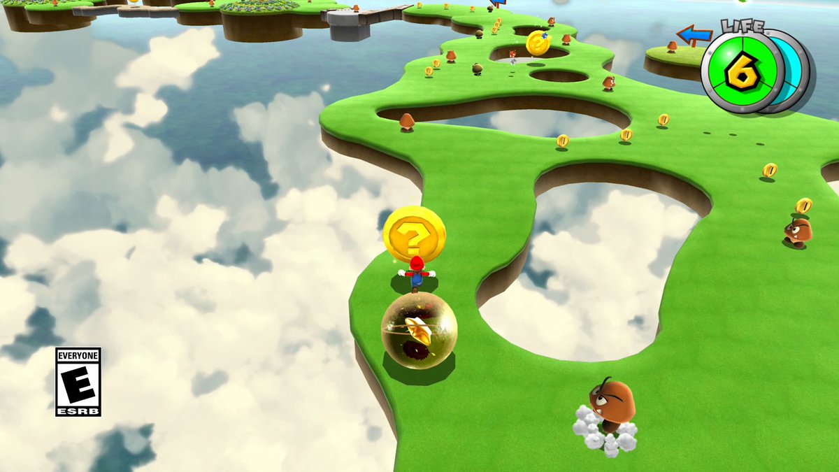 Bouncing back. 😎 Get a helping hand in #SuperMarioGalaxy + #SuperMarioGalaxy2 with additional health and recovery from falls in Assist Mode: