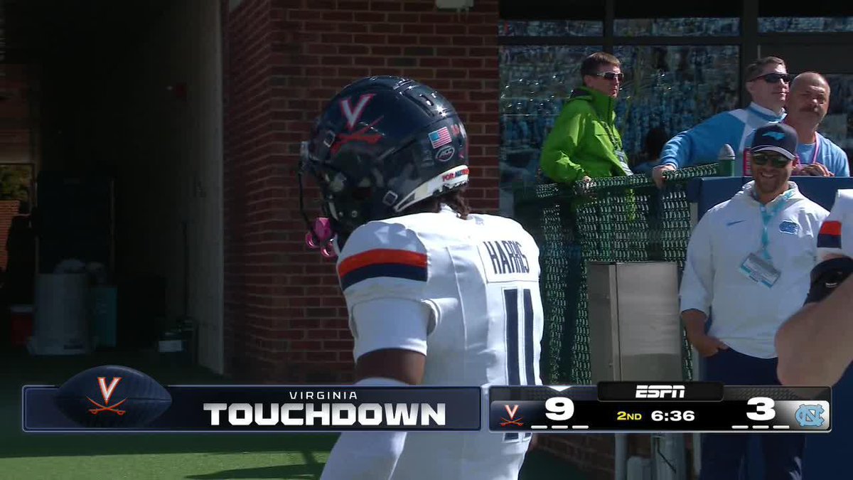 🚂💨 Trell Kept A Rollin' That's Trell Harris's fourth TD reception of the season 💯 📺 ACC Network