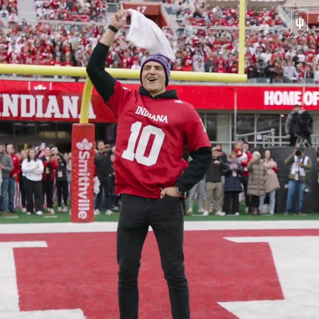 This guy topped speeds of MORE than 227 miles per hour this past May, he's a four-time IndyCar Series Champion, &amp; he's your 2025 Indianapolis 500 Race Winner. 👏 An honor to have Alex Palou Montalbo in Bloomington today!