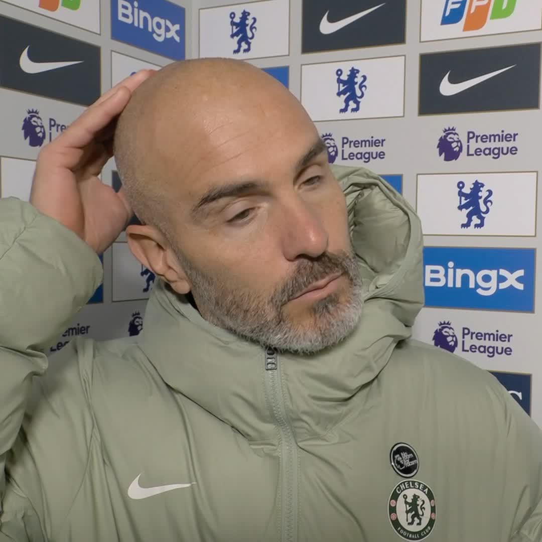 "Overall we were not good enough" ❌ Enzo Maresca reacts to Chelsea's 2-1 loss against Everton 🗣️