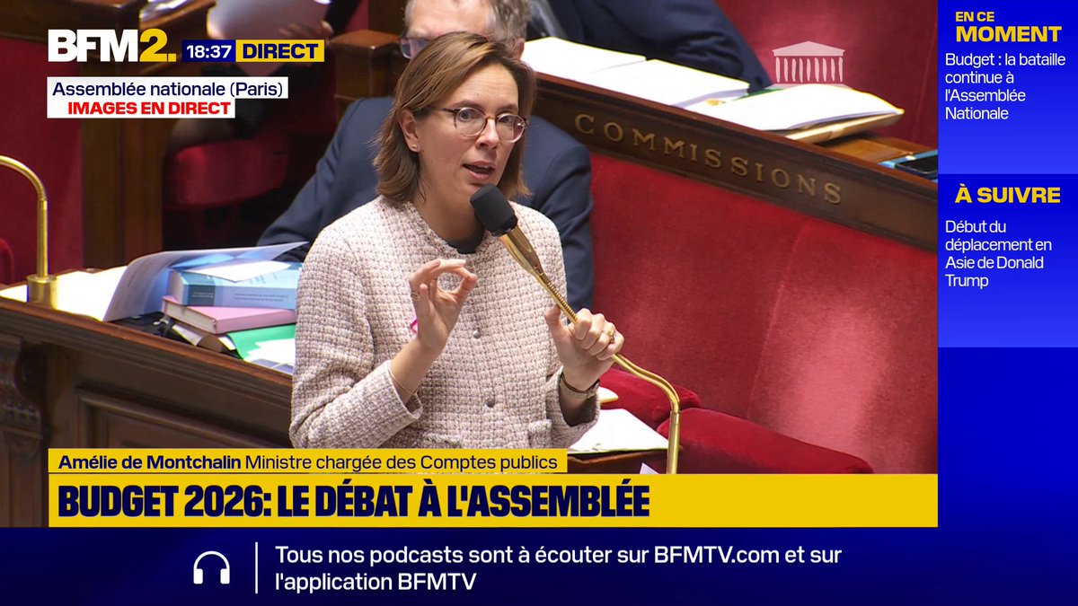 Budget à l'Assemblée: "Est-ce que sacrifier les emplois et l'argent des Français est valable pour acheter les voix des socialistes ?", moque le député RN de la Somme Jean-Philippe Tanguy #BFM2