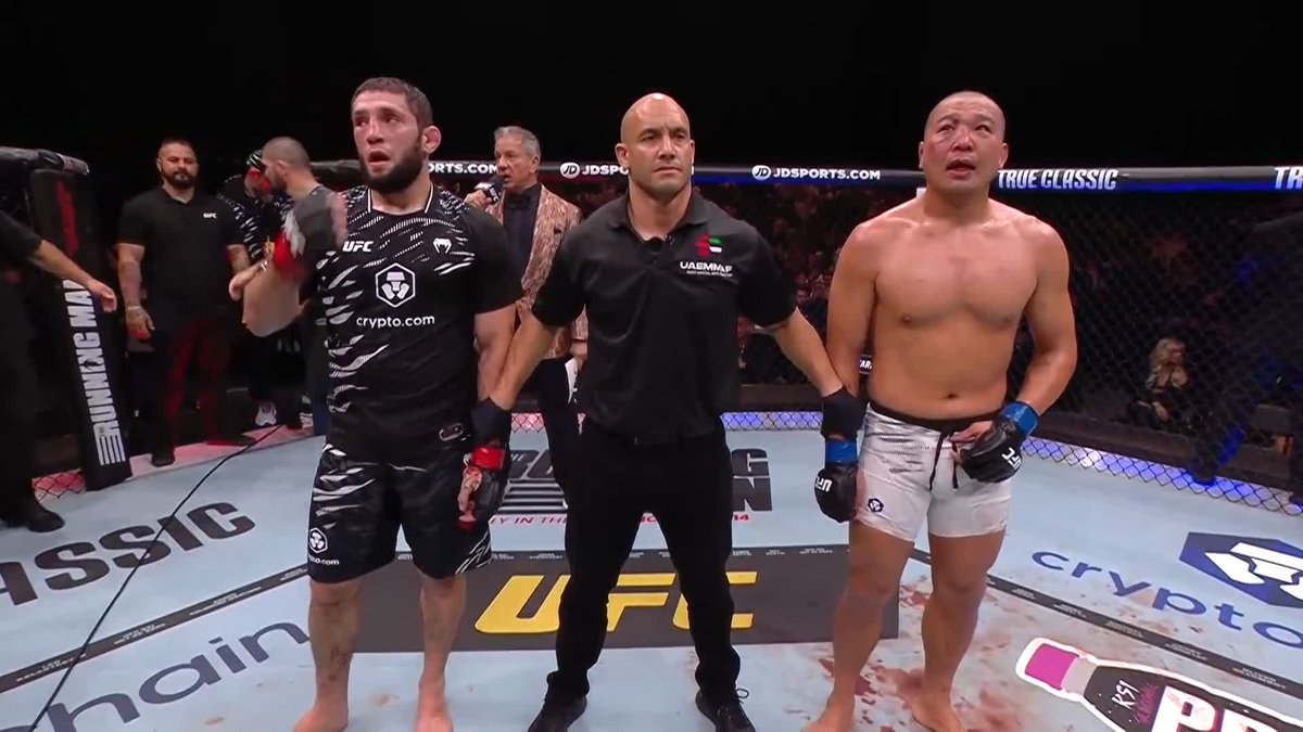 Dominant Performance 👏 ✅ ikram_aliskerov beats JunYong Park by unanimous decision! Watch #UFC321 LIVE NOW on TNT Sports Box Office 📺