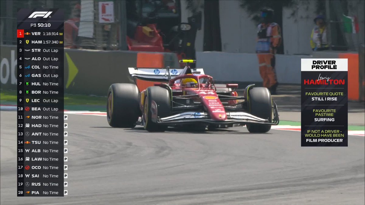 Early struggles on the brakes for Hamilton heading into Turn 1 👀