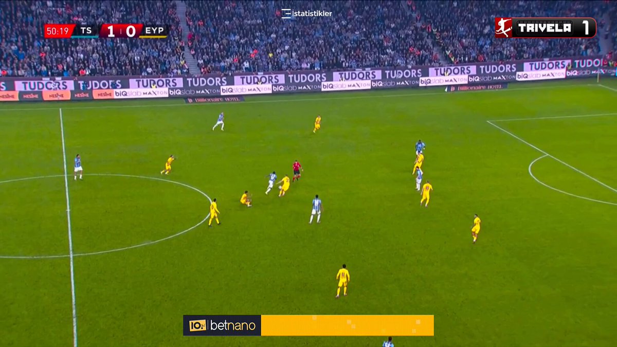 Hakemi bile çalımladı! GOL | Trabzonspor 2-0 Eyüpspor ⚽️ 51' Oulai