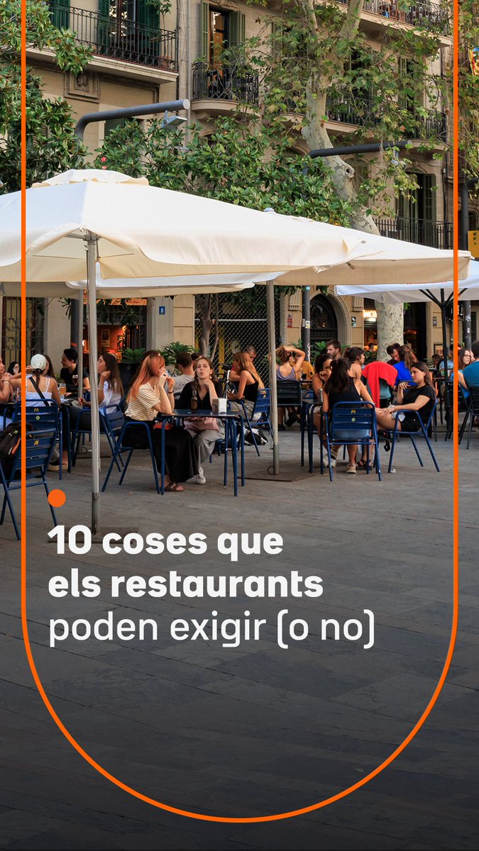 És legal que un restaurant no et doni taula si vas sol? O que t'obligui a demanar menjar si vols seure? T'aclarim deu coses que els bars i restaurants et poden exigir (o no) des del moment de la reserva fins a l'hora de pagar. Algunes són polèmiques