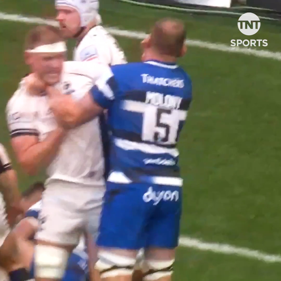 I love this montage - it was a proper old school game of rugby today