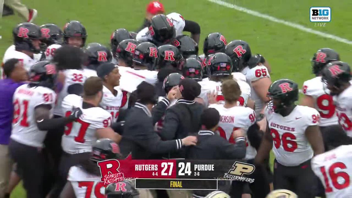 WALK-OFF FG, Rutgers Football 🪓 ‼️