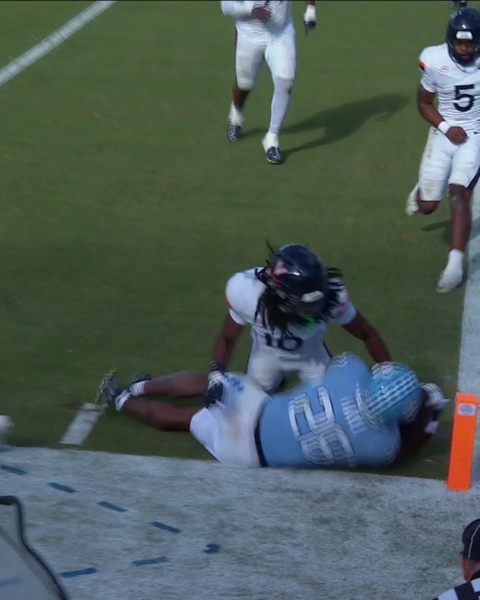 NO. 16 VIRGINIA HOLDS ON TO BEAT NORTH CAROLINA IN AN OVERTIME THRILLER‼️ Virginia Football