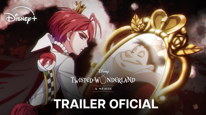 🚨 AS PORTAS DO COLÉGIO NIGHT RAVEN ESTÃO SE ABRINDO! Trailer oficial DUBLADO de ‘Twisted Wonderland: A Série’, novo anime do Disney+ que adapta o jogo de mesmo nome. Com personagens inspirados nos Vilões da Disney, estreia quarta-feira no Disney+.