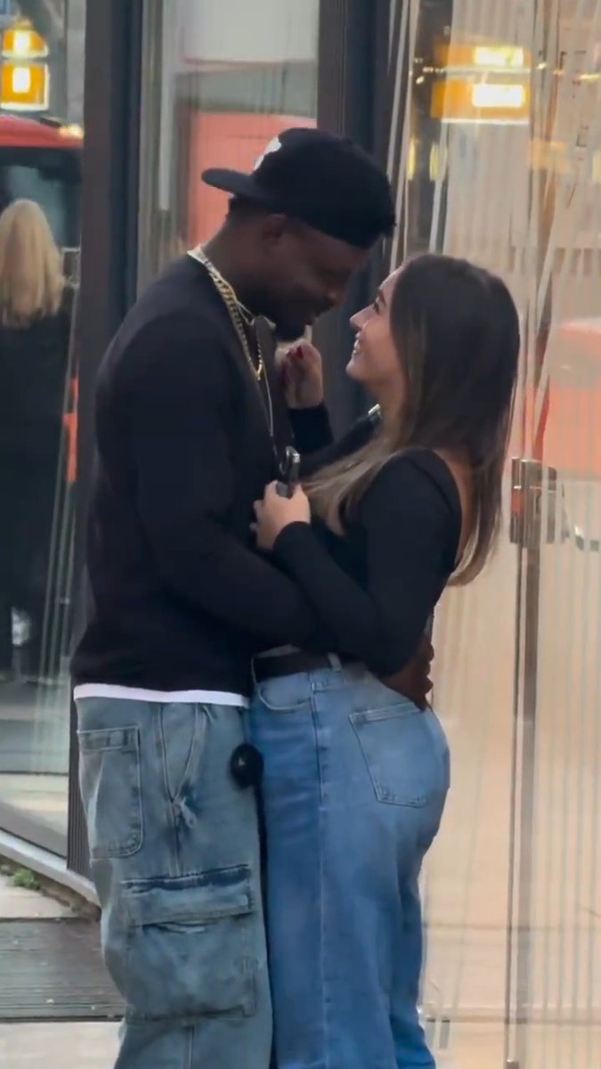 Men, never try this, you might be sent to prison for harassment