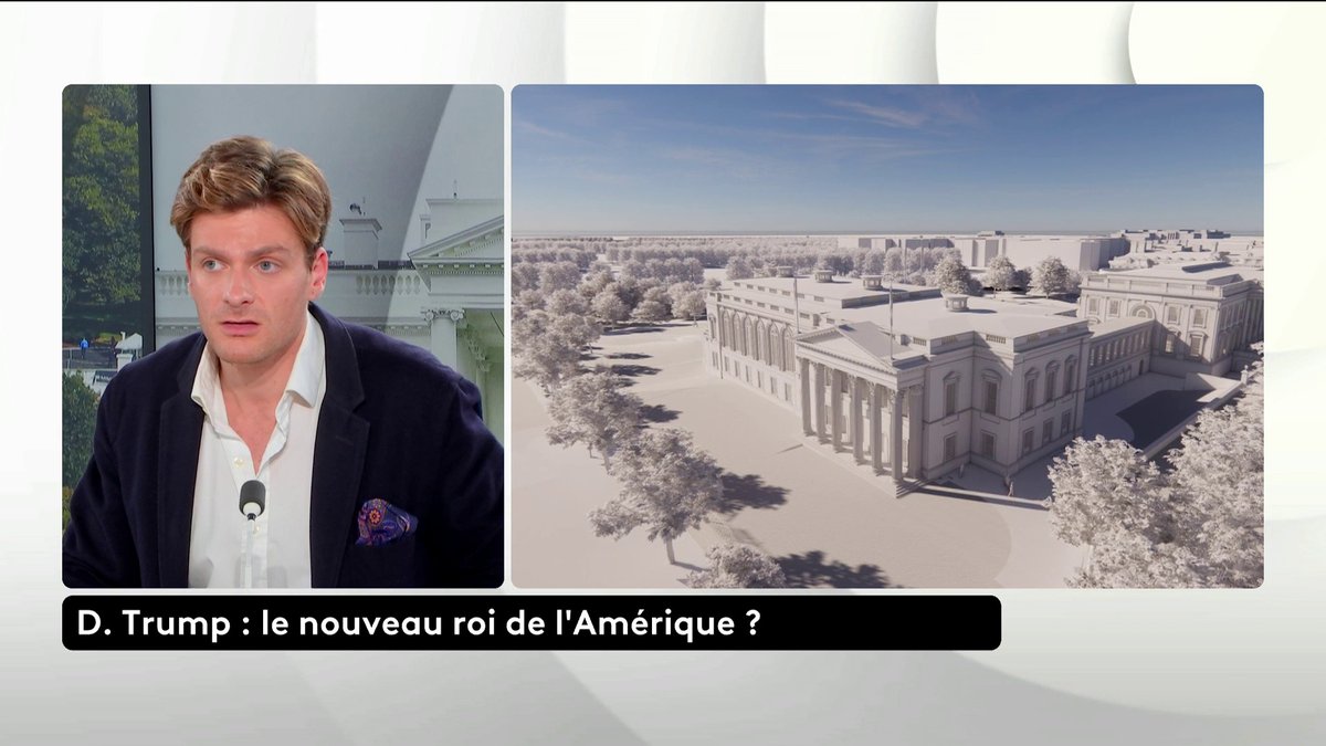 🔴 Maison Blanche : "Qu’est-ce que cette destruction nous dit du Trumpisme ? Il tente de laisser sa trace dans l’histoire en défigurant un bâtiment pour qu’on se souvienne de lui", affirme Paul Melun. #canal16 #LePourEtLeContre