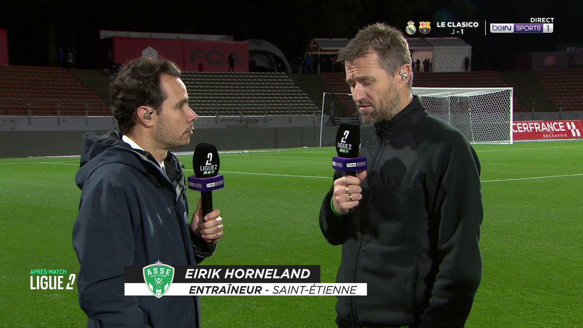 [📺 LIVE - 20H00] 🇫🇷 #FCAASSE 🎙️ Eirik Horneland : "Je crois que l'on a pas vu du foot ce soir."