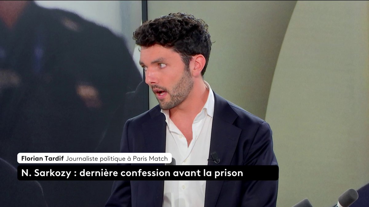 🔴 Sarkozy : "Il nous a dit qu’il avait acheté un petit balai pour que sa cellule soit propre (…) Pour améliorer ses repas, il a aussi acheté du thon et des yaourts", explique Florian Tardif, journaliste politique à Paris Match. #canal16 #LePourEtLeContre