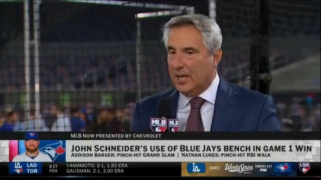 "I'm with the Blue Jays now..." - Jon Heyman MLB Now reacts to Toronto's Game 1 win and John Schneider's use of his bench in the 6th inning. Joel Sherman | #WorldSeries | #WANTITALL