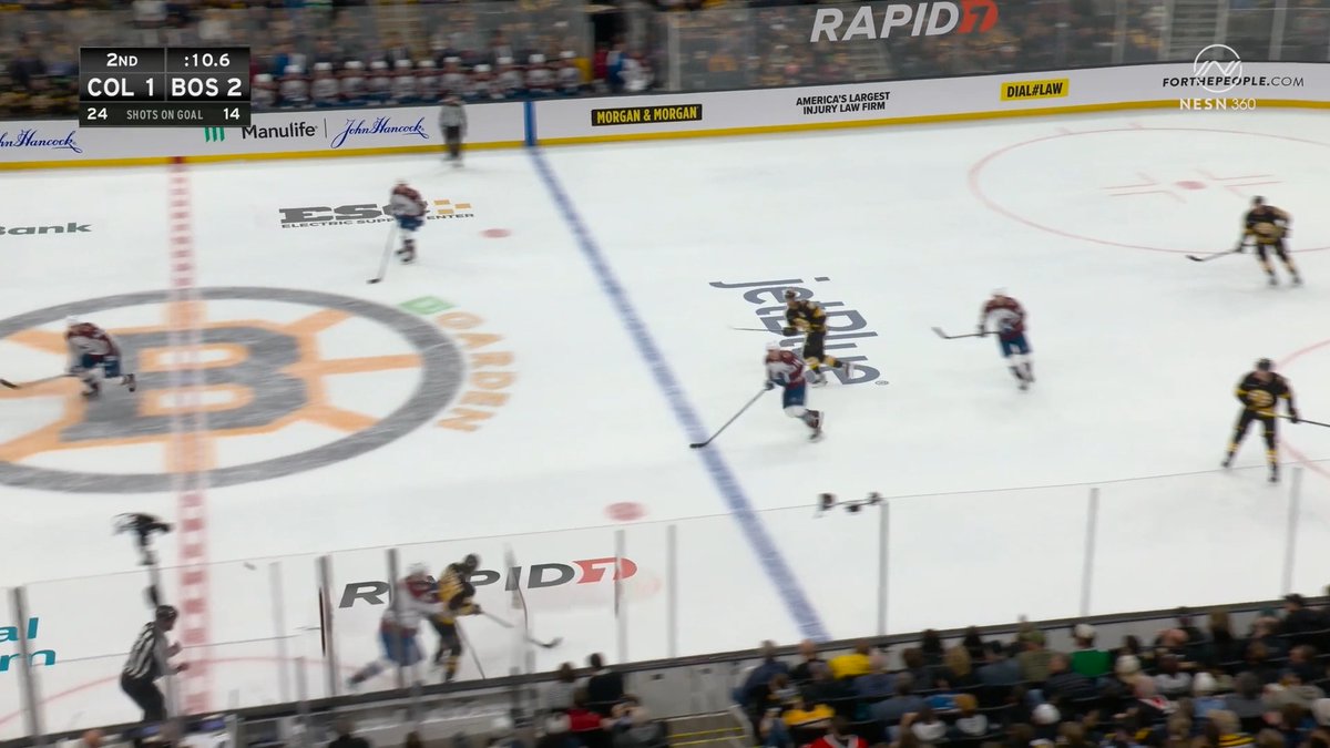 Morgan Geekie doubles the Bruins lead before the period ends and Jack Edwards is LOVING IT 👏