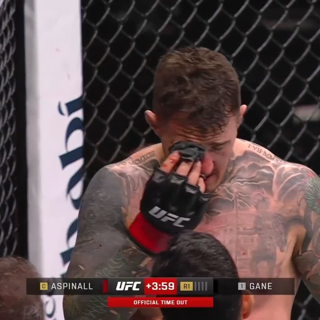 Not the ending we've all expected to happen...😨 The referee has waved off the fight due to an accidental eye poke and will be ruled a No Contest. #UFC321 | #InAbuDhabi | Experience Abu Dhabi | Abu Dhabi Calendar