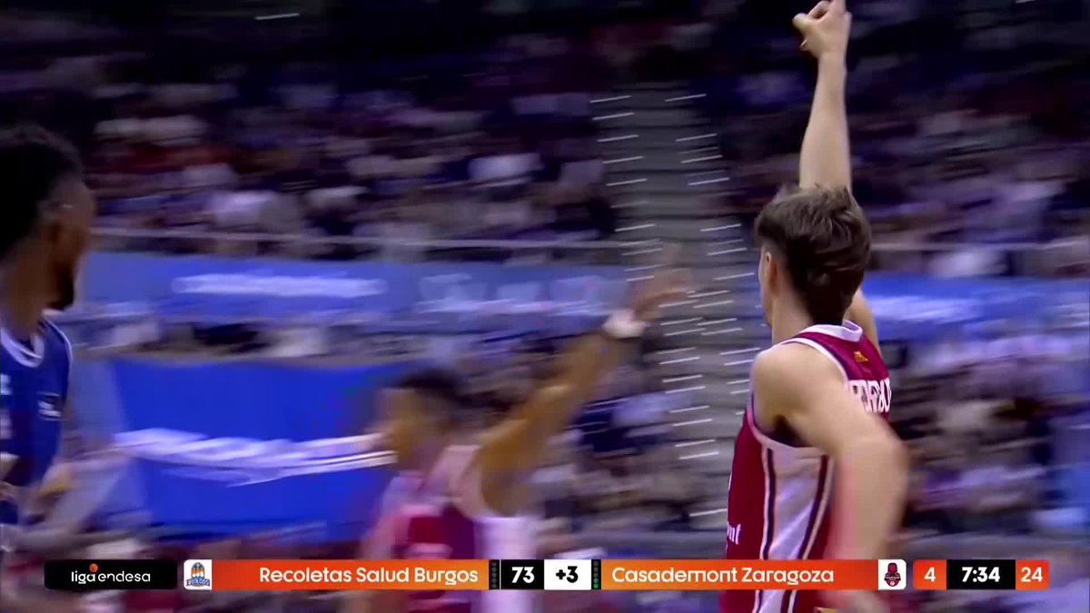 💥 ¿El 𝐩𝐚𝐫𝐭𝐢𝐝𝐚𝐳𝐨 que se está marcando joaquin rodriguez? Bo, la mano te arde 🔥 #LigaEndesa | 📺 DAZN España | Casademont Zaragoza