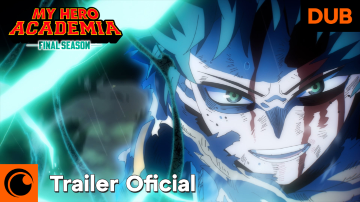 Toda a emoção PLUS ULTRA agora em português 🤩💥 Assista a My Hero Academia FINAL SEASON dublado hoje mesmo na Crunchyroll!