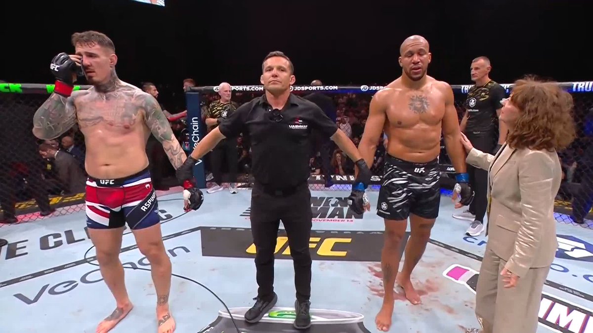 Due to an accidental foul this fight has been declared a no contest. #UFC321
