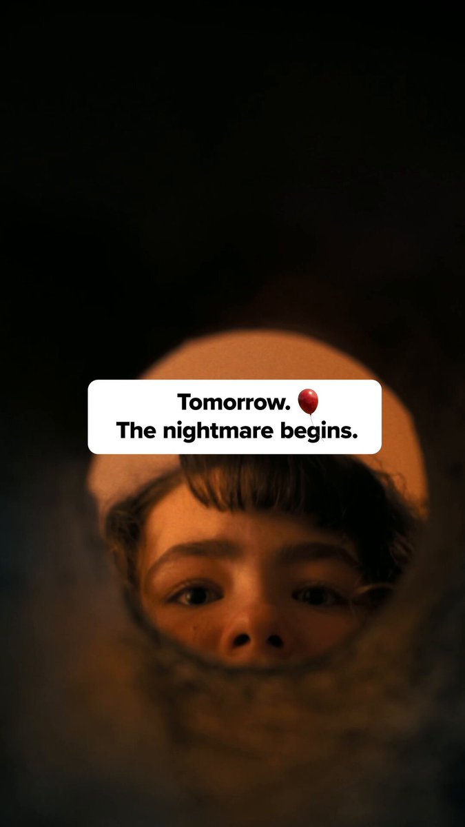 #ITWelcomeToDerry premieres tomorrow at 9pm on HBO Max. HBO Max HBO IT_official