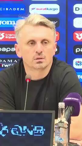 Eyüpspor Teknik Direktörü Orhan Ak: "Planlarımız çok netti, 3 puan almaktı. Aslında oyuna çok iyi başladık. Ama 12. dakikada yaptığımız çok basit hata, Trabzonspor gibi bir takım hemen cezalandırıyor."
