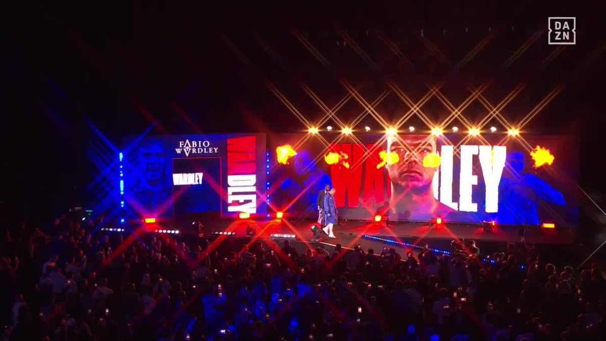 Fabio Wardley is NOW in the ring! 🇬🇧 🎟 Buy #ParkerWardley NOW at LIVE NOW EXCLUSIVELY ON DAZN