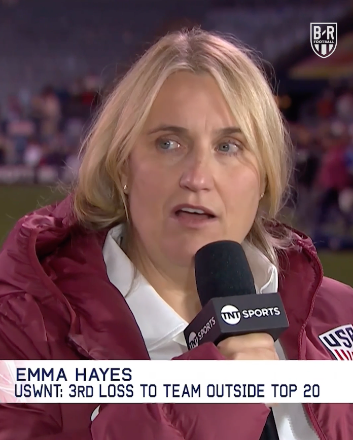 After Thursday's loss, Emma Hayes is ready for the USWNT to bounce back in their second match against Portugal 💪