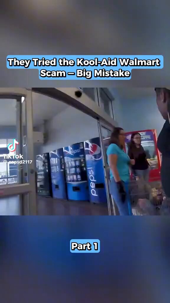 “They Tried the KOOL-AID Walmart Scam”…(1/2)