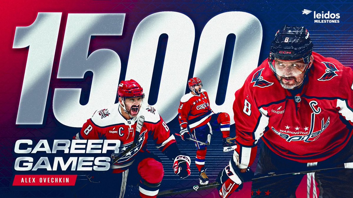 In a career defined by milestones, we will never take for granted that we've gotten to see each and every one of yours in a Capitals sweater #ALLCAPS | Leidos