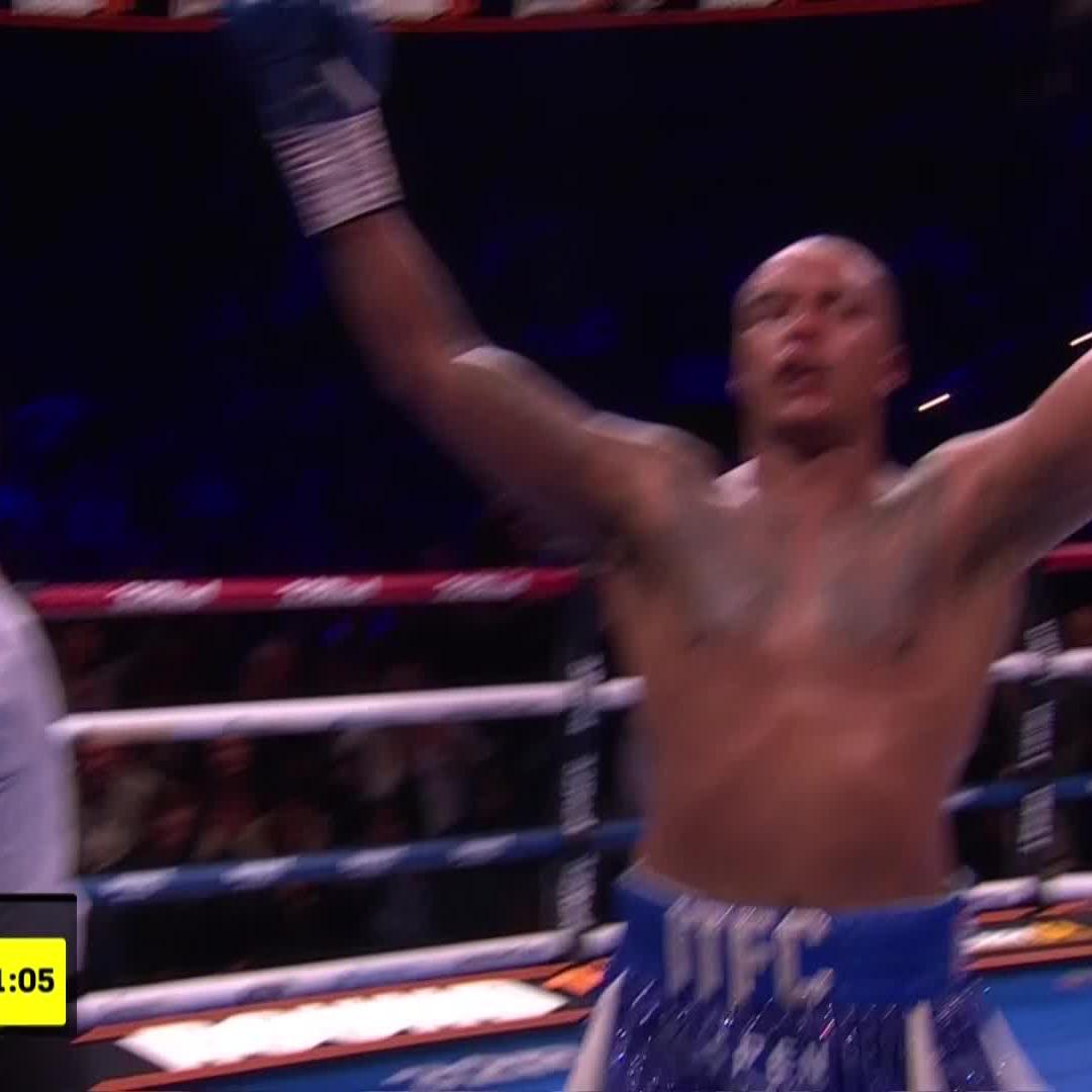 THIS is what the victory meant for Fabio Wardley 🙌 #ParkerWardley