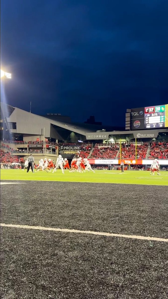 This angle of Sorsby's juke &amp; score 🤯