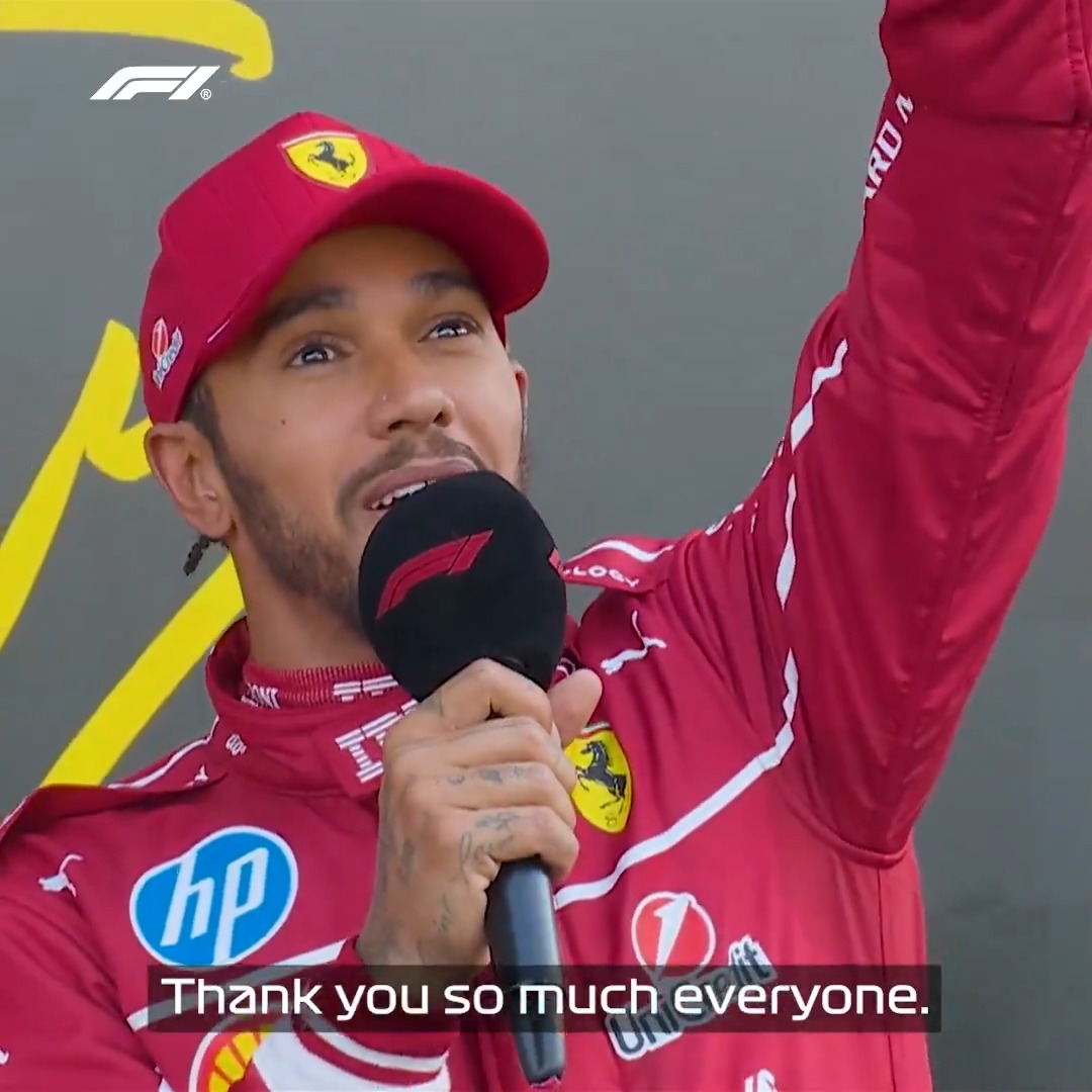 Grazie a tutti! ๐ฎโ๐จ Lewis Hamilton secures his best Qualifying result of the season so far ๐จ #F1 #MexicoGP