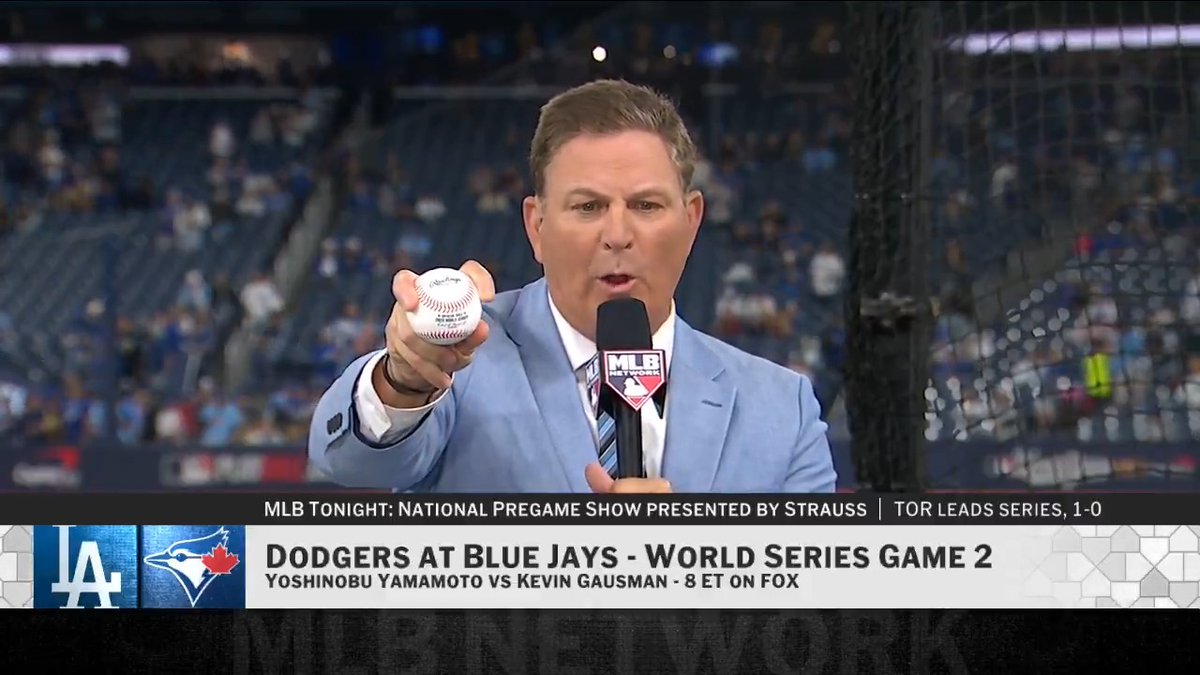 .Dan Plesac highlights the differences in Kevin Gausman's and Yoshinobu Yamamoto's splitters ahead of their Game 2 matchup. #WANTITALL | #Dodgers | #WorldSeries