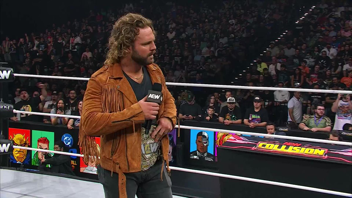 "You either die a hero or you live long enough to see yourself become the villain" Watch #AEWCollision on TNT &amp; HBO Max